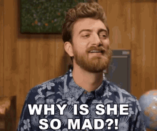 Why Is She So Mad Curious GIF - Why Is She So Mad Curious Concerned GIFs
