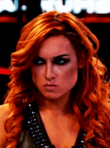 Becky Lynch Stare GIF - Becky Lynch Stare Wwe GIFs