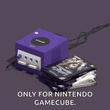 only for nintendo gamecube gif