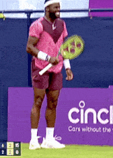frances tiafoe racquet shake tennis racket tennis atp