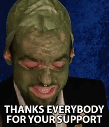 Thanks Everybody For Your Support Doodybeard GIF - Thanks Everybody For Your Support Doodybeard Thank You GIFs