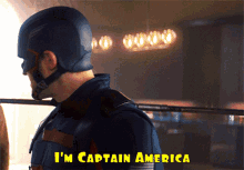 Captain America I Am GIF - Captain America I Am Shiit GIFs