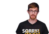 Sorry Apologize Sticker - Sorry Apologize My Wrong Stickers