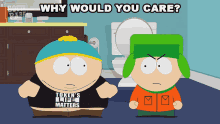 Why Would You Care Kyle Broflovski GIF