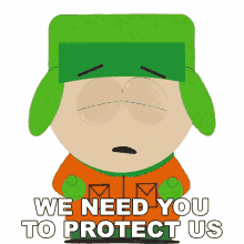 we need you to protect us kyle broflovski south park season8ep10 s8e10