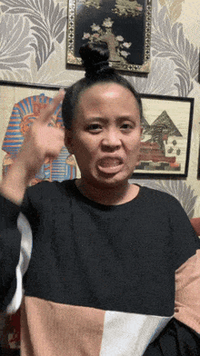 Filipino Sign Language Filipino Deaf GIF - Filipino Sign Language Filipino Deaf Empty Think GIFs