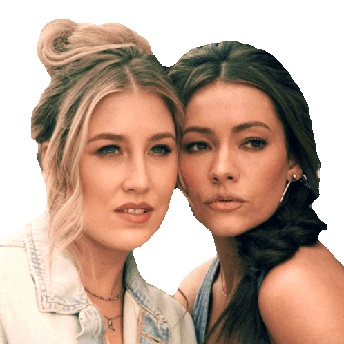 Glaring Maddie And Tae Sticker - Glaring Maddie And Tae Heart They Didn'T Break Song Stickers