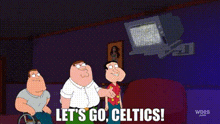 Family Guy Peter Griffin GIF - Family Guy Peter Griffin Lets Go Celtics GIFs