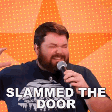 Slammed The Door Brian Hull GIF - Slammed The Door Brian Hull Closed The Door GIFs
