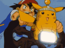 Pikachu Electric Attack GIF