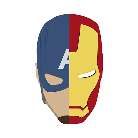 Avengers Civil War Sticker - Avengers Civil War Captain America Stickers