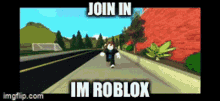 joininroblox join me on roblox we can play roblox together uwu baka obby