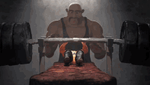 Weightlifting Puss In Boots GIF