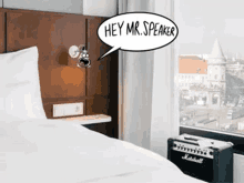 Mr Speaker Make Some Noise GIF - Mr Speaker Make Some Noise Animation GIFs