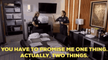 Station19 Andy Herrera GIF - Station19 Andy Herrera You Have To Promise Me One Thing GIFs