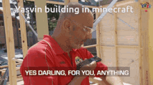 Yasvin Yasvin Building GIF - Yasvin Yasvin Building Yasvin Building In Minecraft GIFs