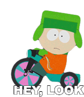 Hey Look Kyle Broflovski Sticker - Hey Look Kyle Broflovski South Park Stickers