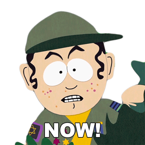 Now Schlomo Sticker - Now Schlomo South Park Stickers