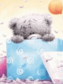 Tatty Teddy Bear In A Box GIF - Tatty Teddy Bear In A Box Bear GIFs