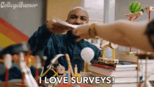 I Love Surveys Excited GIF - I Love Surveys Excited Eager GIFs