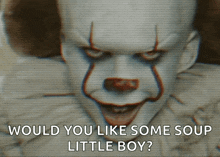 Pennywise Evil Smile GIF