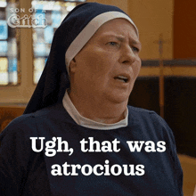 Ugh That Was Atrocious Principal Sister Rose GIF - Ugh That Was Atrocious Principal Sister Rose Son Of A Critch GIFs