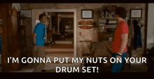 Nuts Sack GIF - Nuts Sack Drumset GIFs