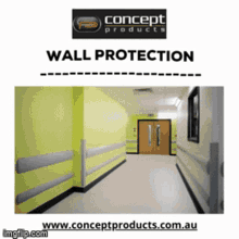 wall protection concept products railings concept design