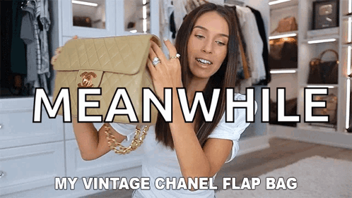 My Vintage Chanel Flap Bag Shea Whitney GIF - My Vintage Chanel Flap Bag  Shea Whitney Fashion - Discover & Share GIFs