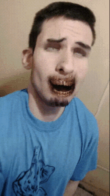 selfie boy filter creepy zombie