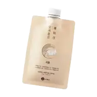 a bottle with a label that says rice oil