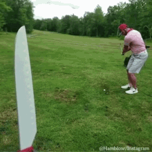 trick shot golf shoot successful slice