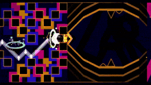 a video game with the word zar on the screen