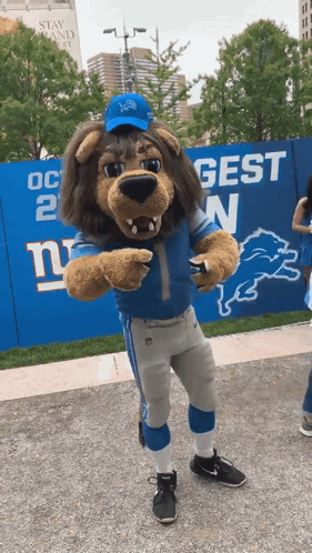 Detroit Lions Roary GIF - Detroit lions Roary Lions - Discover & Share GIFs