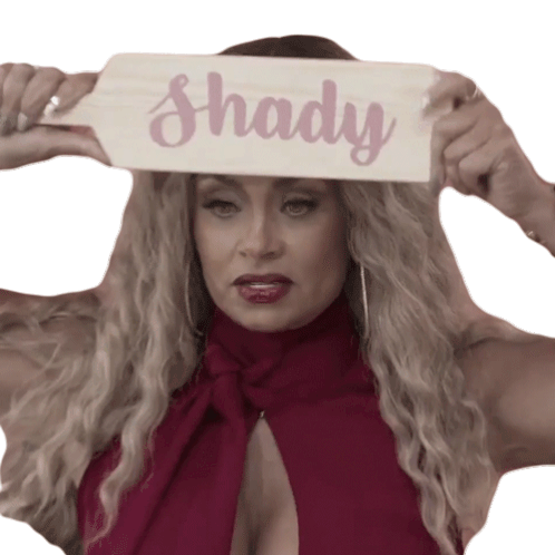 Shady Real Housewives Of Potomac Sticker - Shady Real Housewives Of Potomac Throwing Shade Stickers