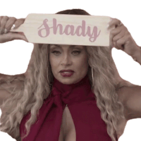 Shady Real Housewives Of Potomac Sticker - Shady Real Housewives Of Potomac Throwing Shade Stickers