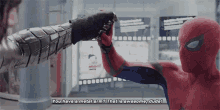 Bucky Spiderman GIF