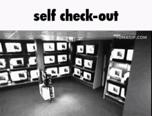 Self Checkout Stealing GIF - Self Checkout Stealing Tv GIFs