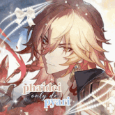 phaidei only de pyari is written on a picture of a boy