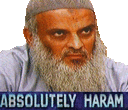 Haraam Sticker