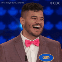 Laughing Family Feud Canada GIF - Laughing Family Feud Canada Smiling GIFs