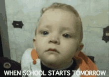 When School Starts Tomorrow GIF - Night Before School Starts Back To School School Starts GIFs
