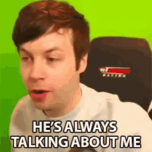 Hes Always Talking About Me Gossip GIF