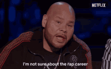 Im Not Sure About The Rap Career Not Feeling It GIF - Im Not Sure About The Rap Career Not Feeling It Not Impressed GIFs