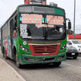 a bus that says tampico centro on the side