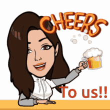 Cheers To Us Beer GIF - Cheers To Us Beer GIFs