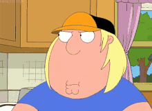 family guy chris griffin hate you eye lid hate