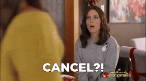 Sense Sensibility And Snowmen Erin Krakow GIF - Sense Sensibility And Snowmen Erin Krakow Cancel GIFs