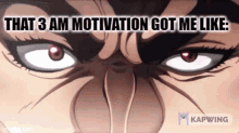 3am Motivation Baki GIF - 3am Motivation Baki GIFs