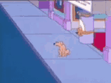 Simpsons Dog GIF - Simpsons Dog Suspicious GIFs